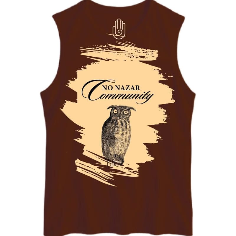 The Mocha Twilight Owl | Tank Top