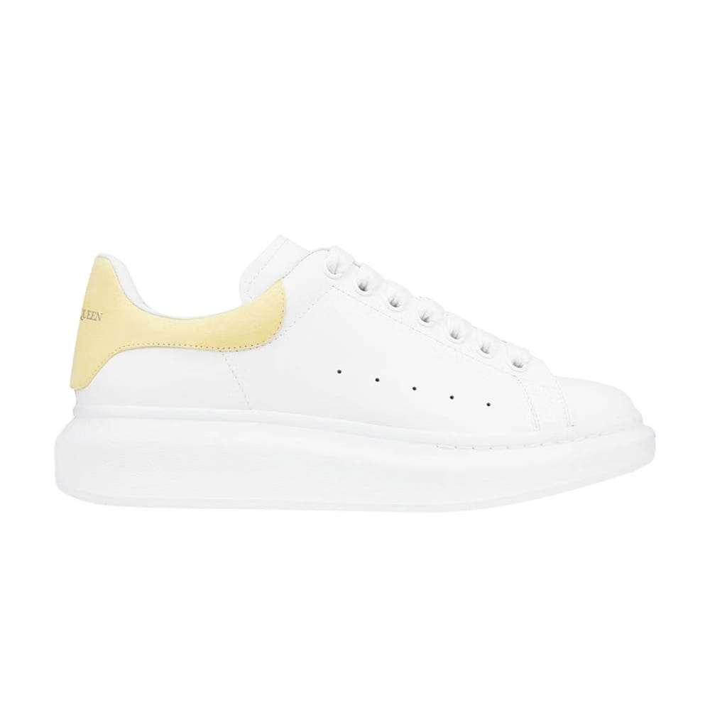 Alexander McQueen Oversized Sneaker White Lemon