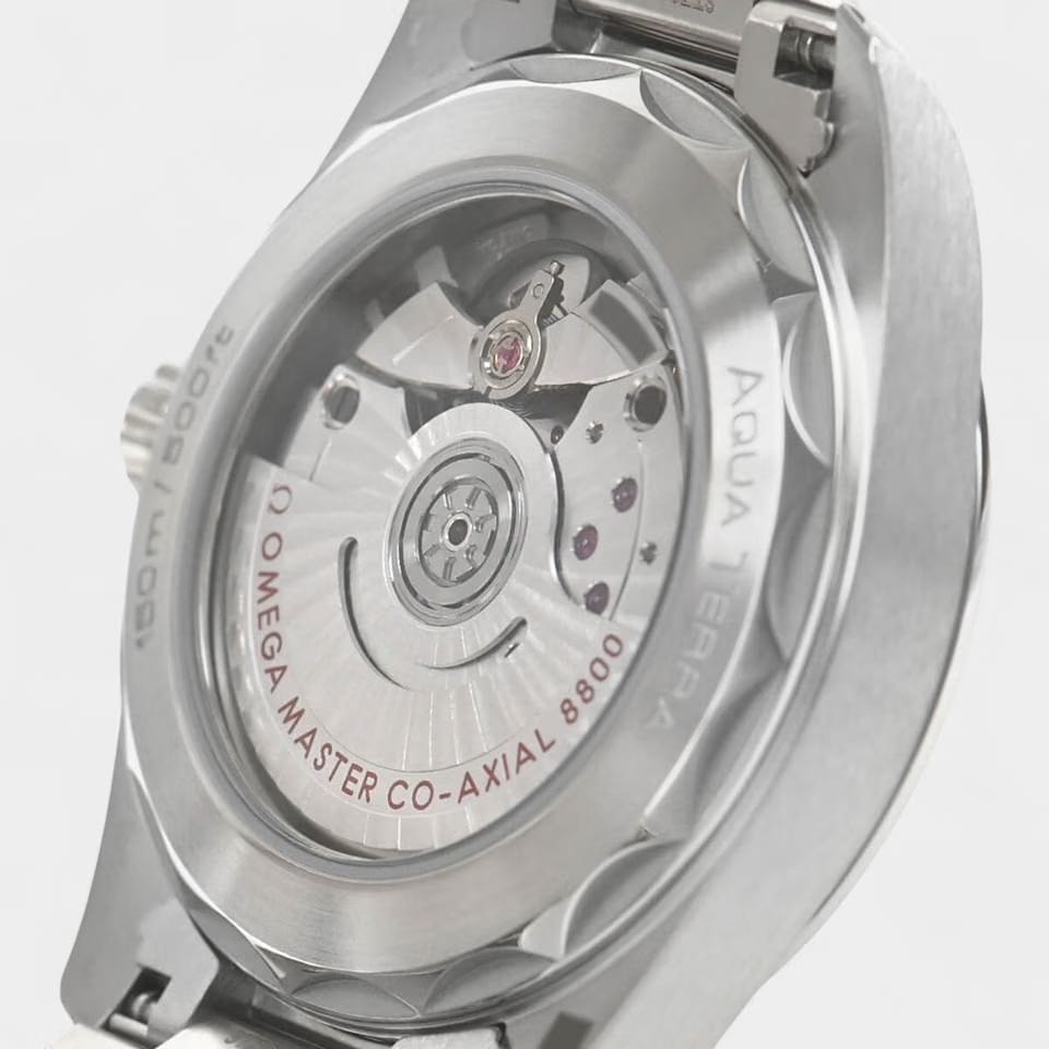 Omega Seamaster Aqua Terra Diamonds / Steel / 38 mm / Box&Papers / 220.10.38.20.52.00