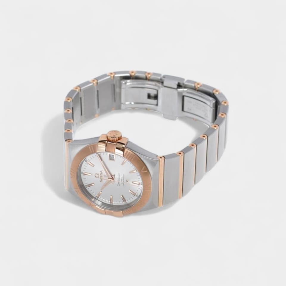 Omega Constellation Steel&Red gold / 35 mm / Box&Papers / 123.20.35.20.02.001