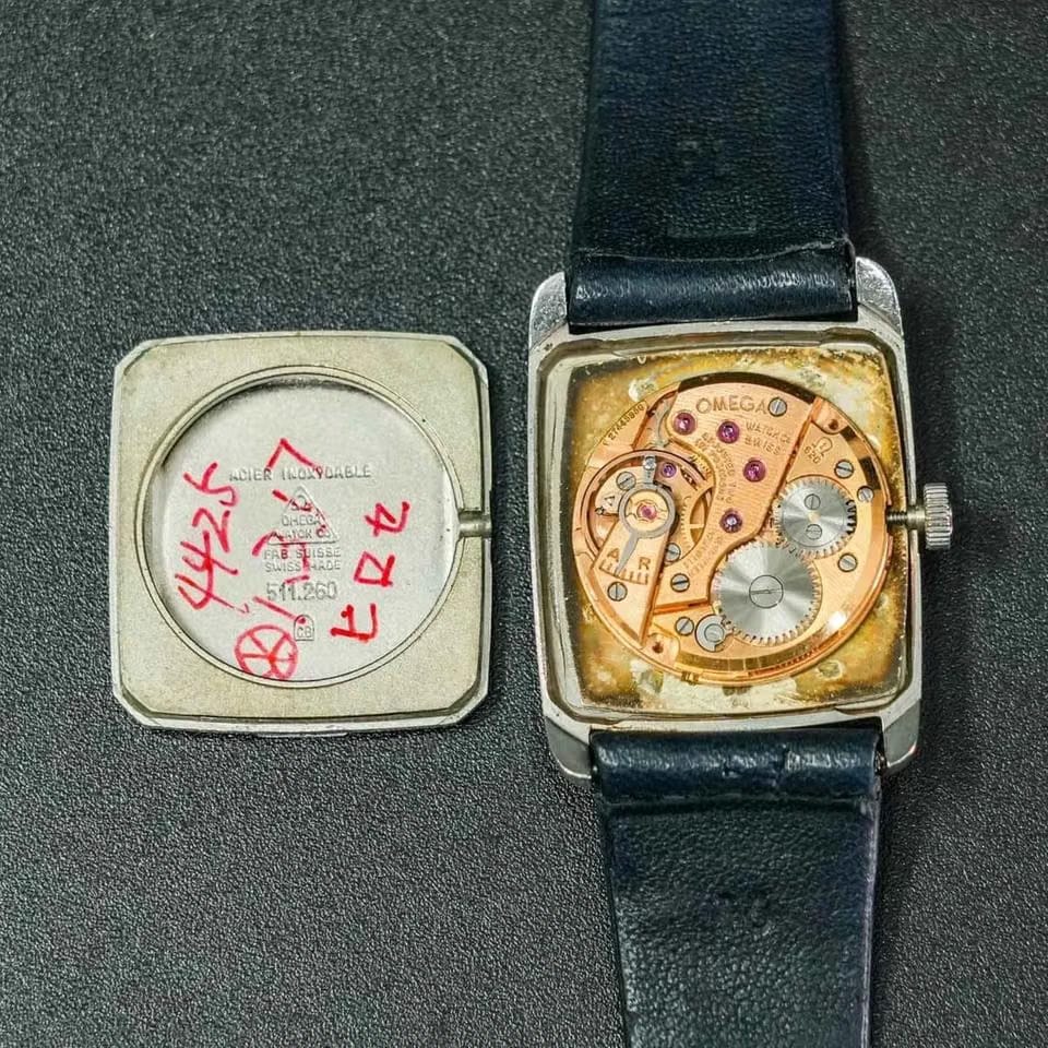 Omega De Ville Tank Rare Silver Dial N.MINT cal.620 1968 year 22x29,5mm