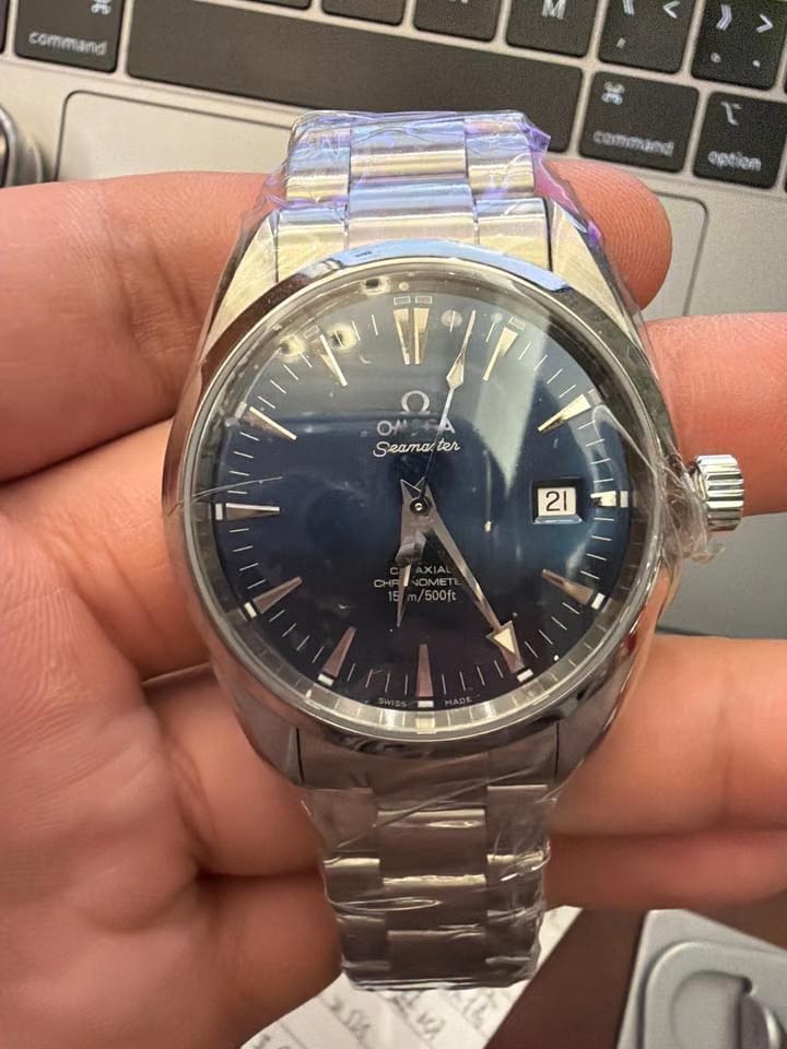 Omega Seamaster Aqua Terra Rare Brand new Full set