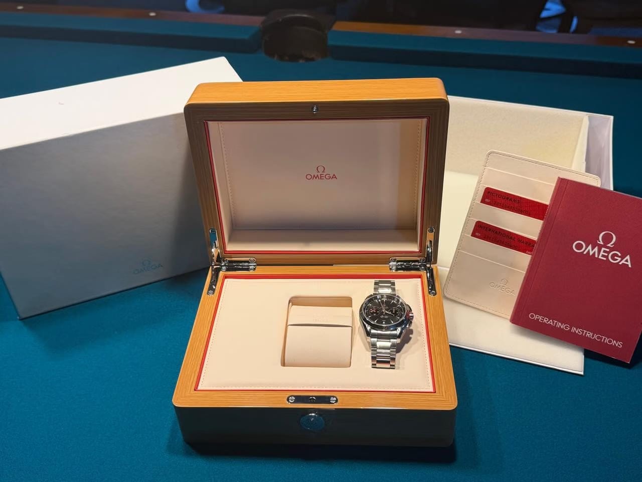 Omega Seamaster Aqua Terra Gmt Full set