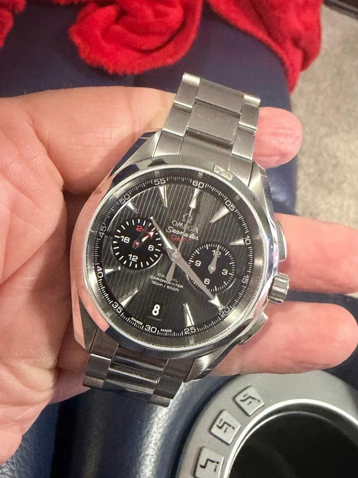 Omega Seamaster Aqua Terra Gmt Full set
