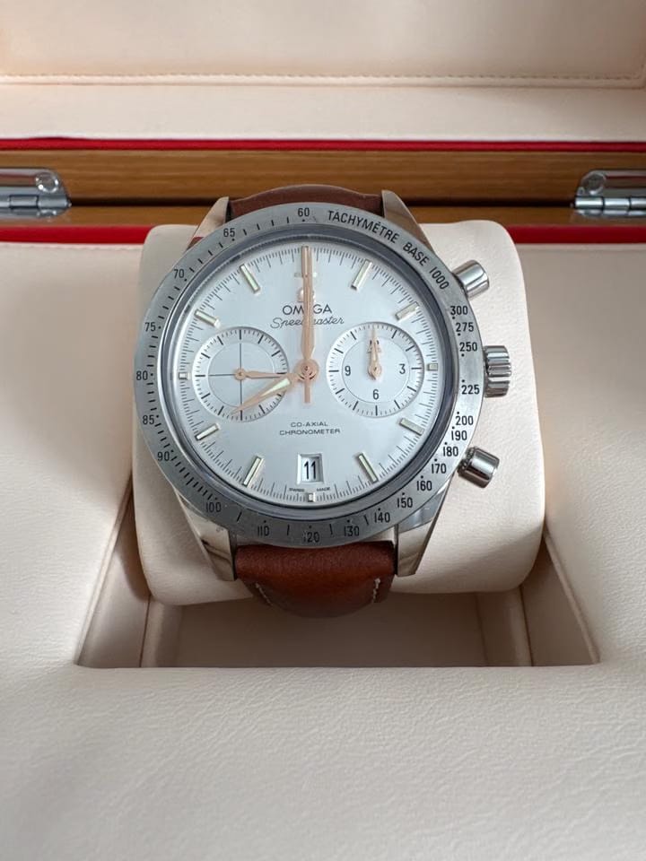 Omega Speedmaster '57 Co-axial Chronograph Full set mint condition