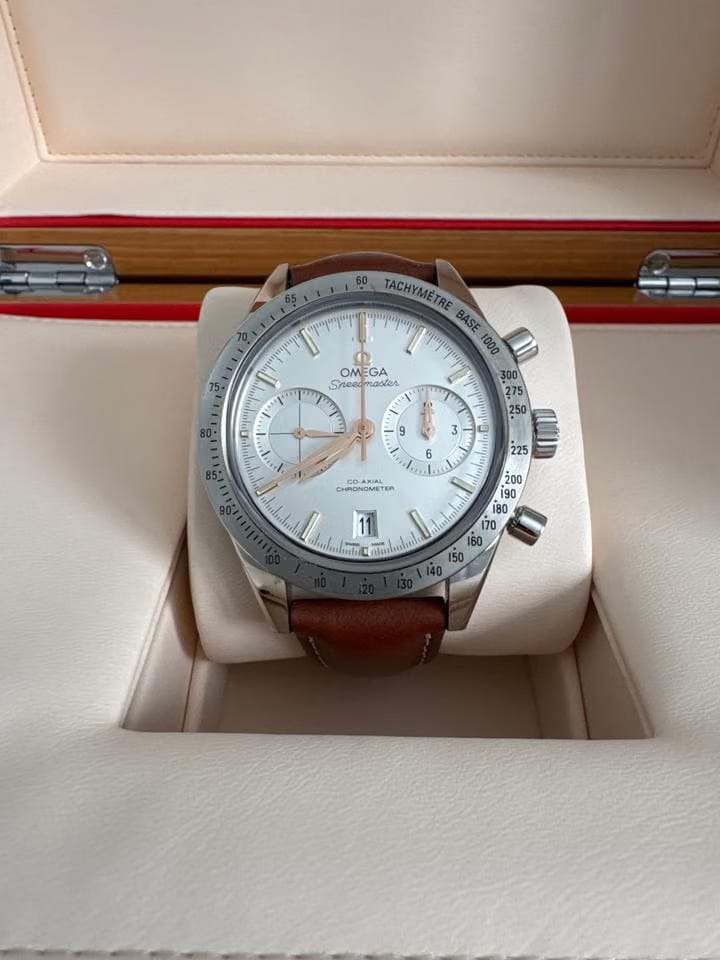 Omega Speedmaster '57 Co-axial Chronograph Full set mint condition