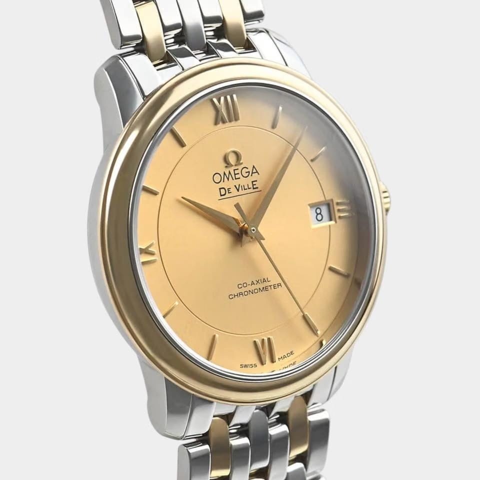 Omega De Ville Prestige Stee&Yellow gold / 36.8 mm / 424.20.37.20.08.001