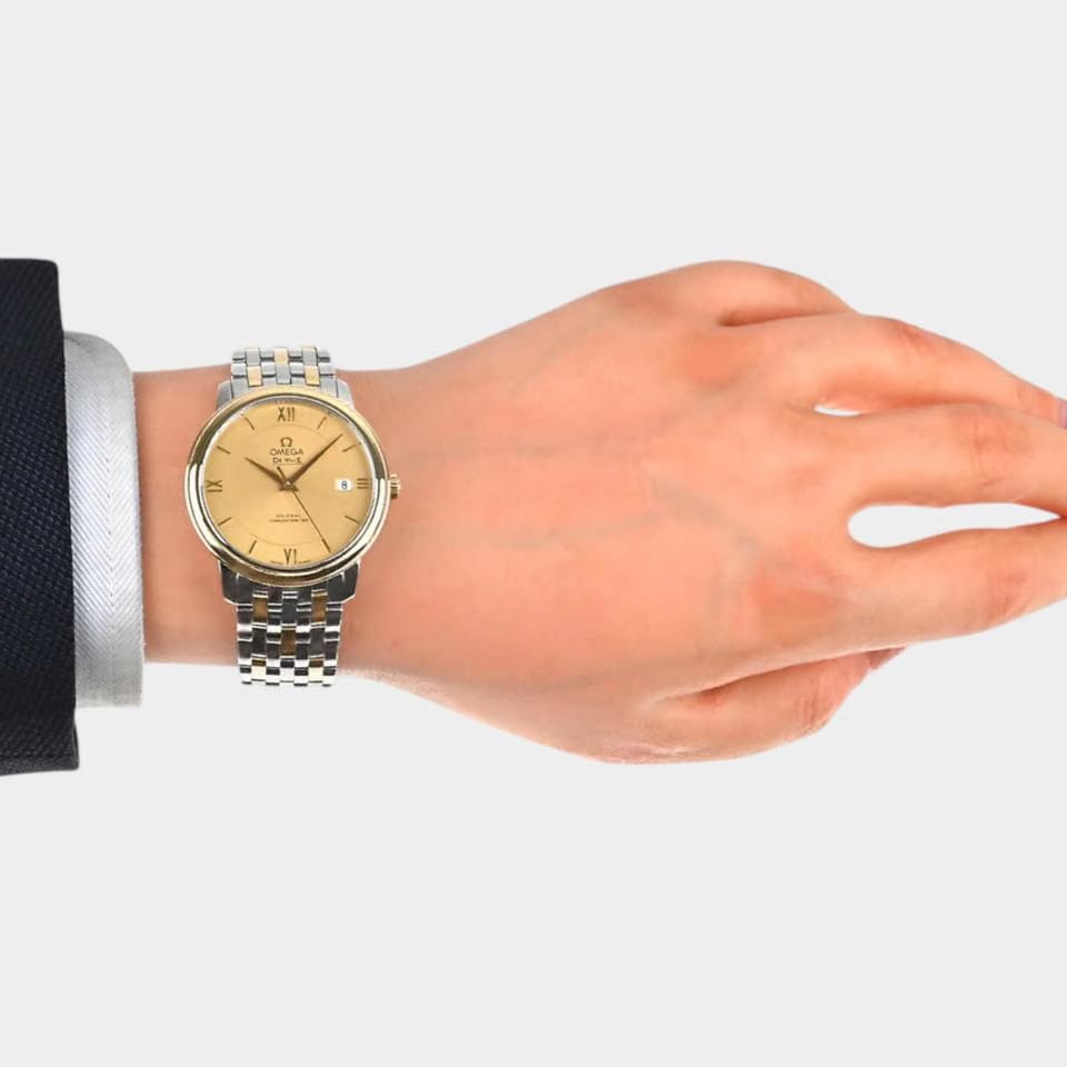 Omega De Ville Prestige Stee&Yellow gold / 36.8 mm / 424.20.37.20.08.001