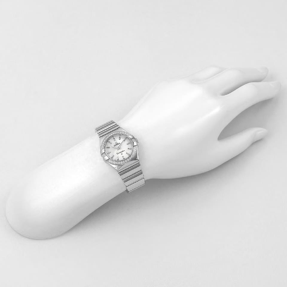 Omega Constellation Quartz5 Year Warranty White 123.15.27.60.05.002 [Parallel Import]