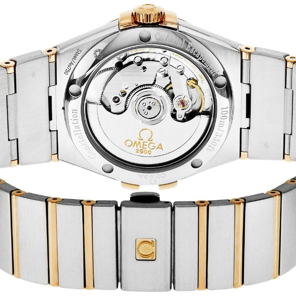 Omega Constellation5 Year Warranty Black 123.20.35.20.01.001 [Parallel Import]