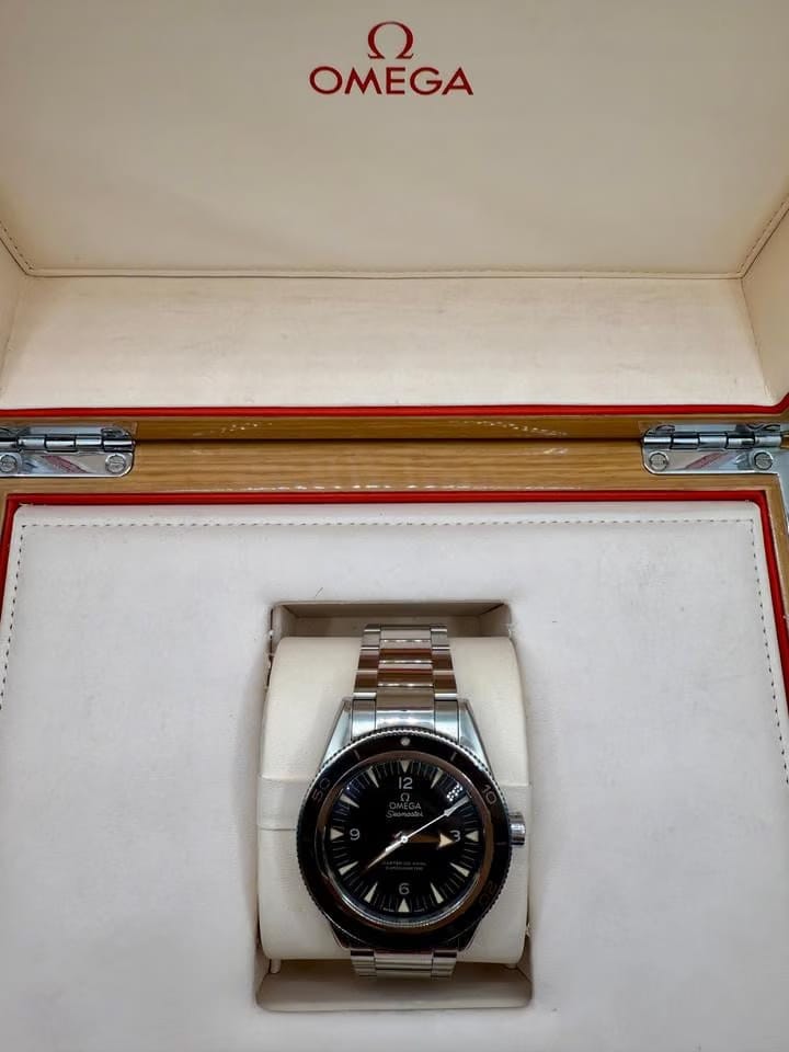 Omega Seamaster 300liquid metal full set LIKE NEW