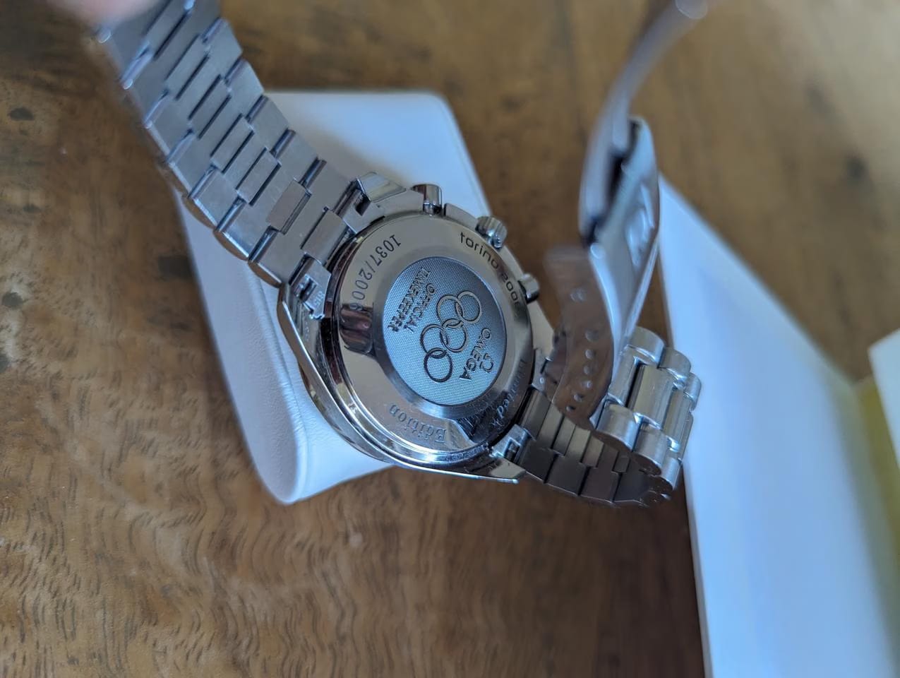 Omega Speedmasterdull set with original receipt. and papers. limited edition