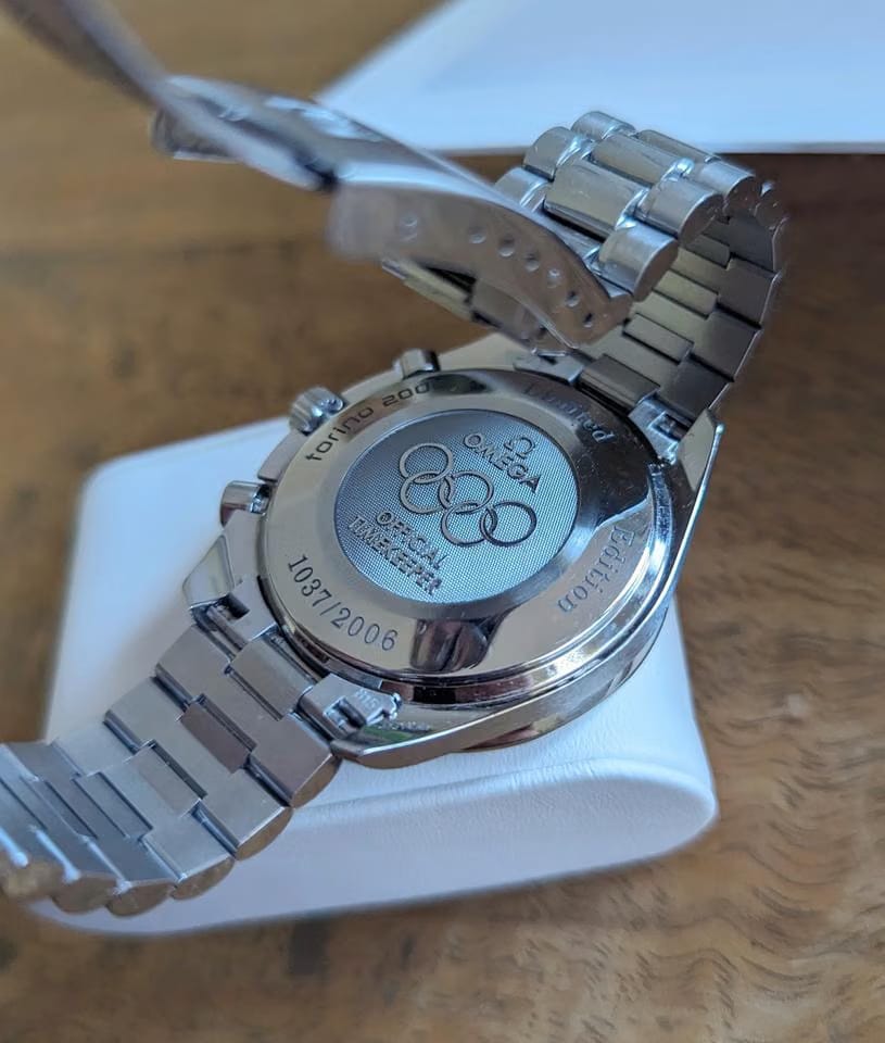 Omega Speedmasterdull set with original receipt. and papers. limited edition
