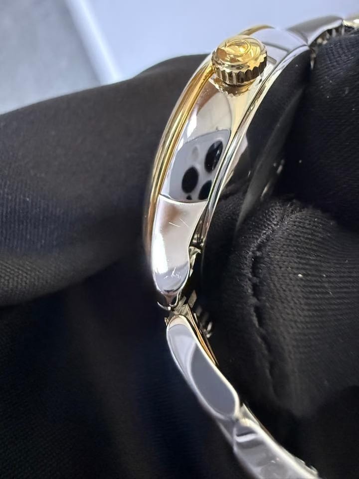 Omega De Ville Prestige Co-axial Full set unworn 424.20.33.20.53.002 Blue diamond