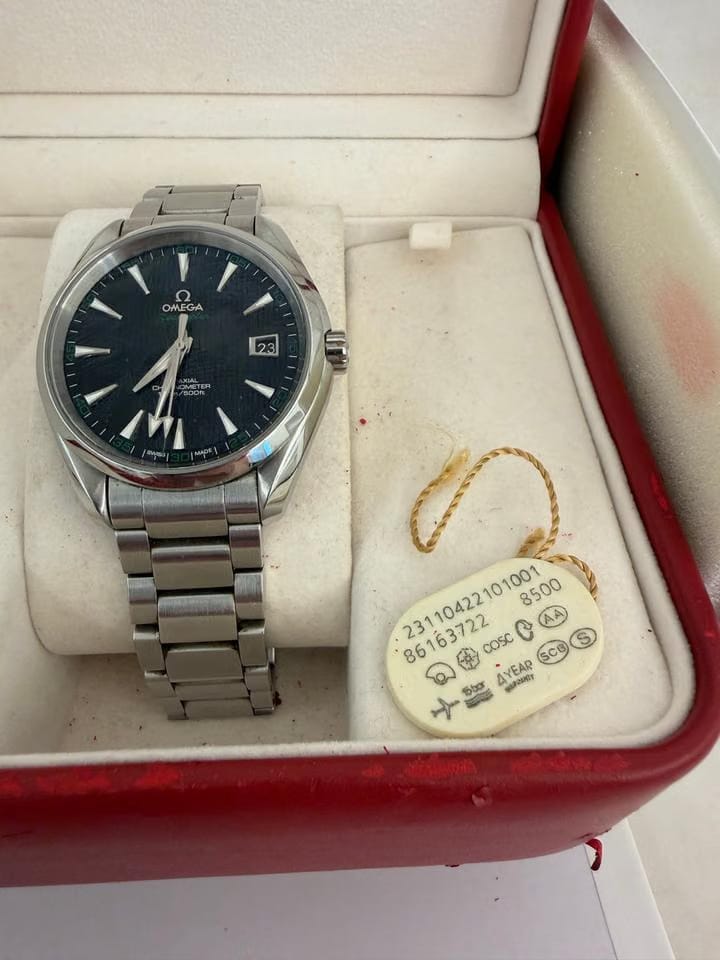 Omega Seamaster Aqua Terra Golf Limited Edition Full set