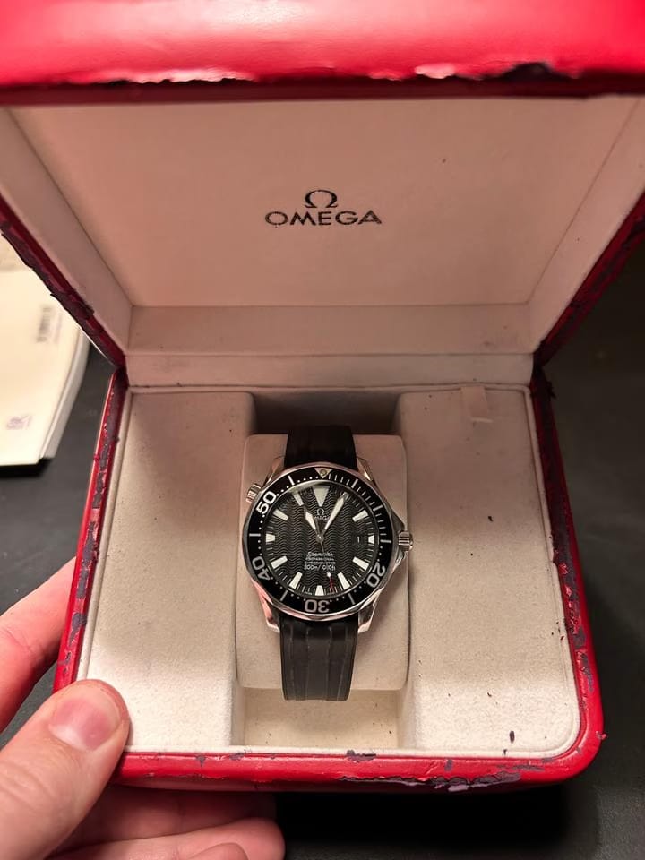 Omega Seamaster Diver 300 MFuldt sæt inkl. rubber strap
