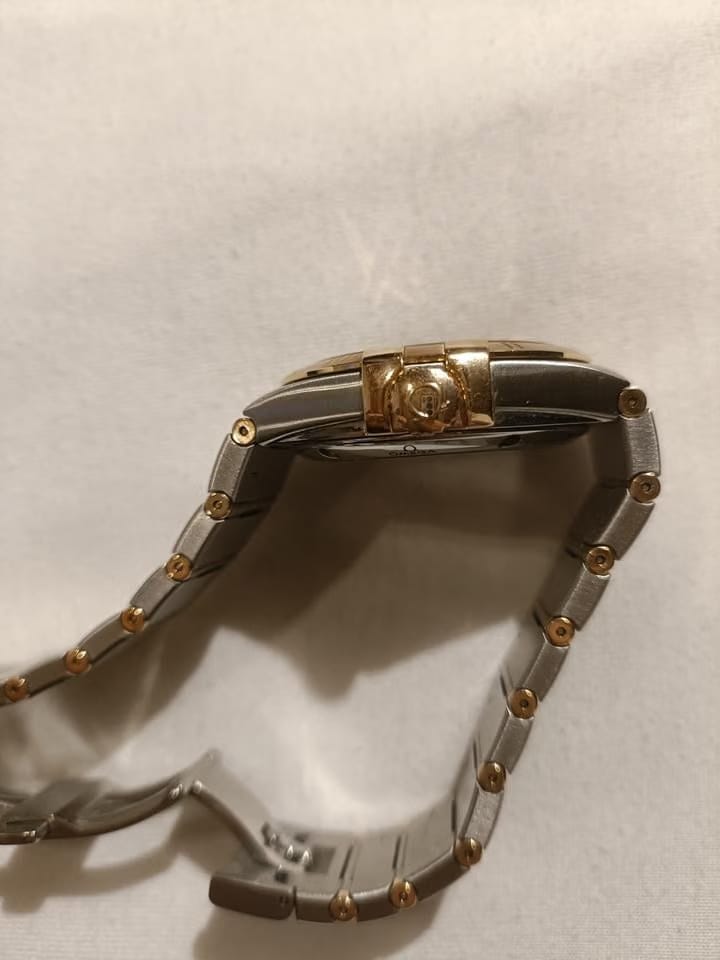 Omega Constellation Men Gold Steel