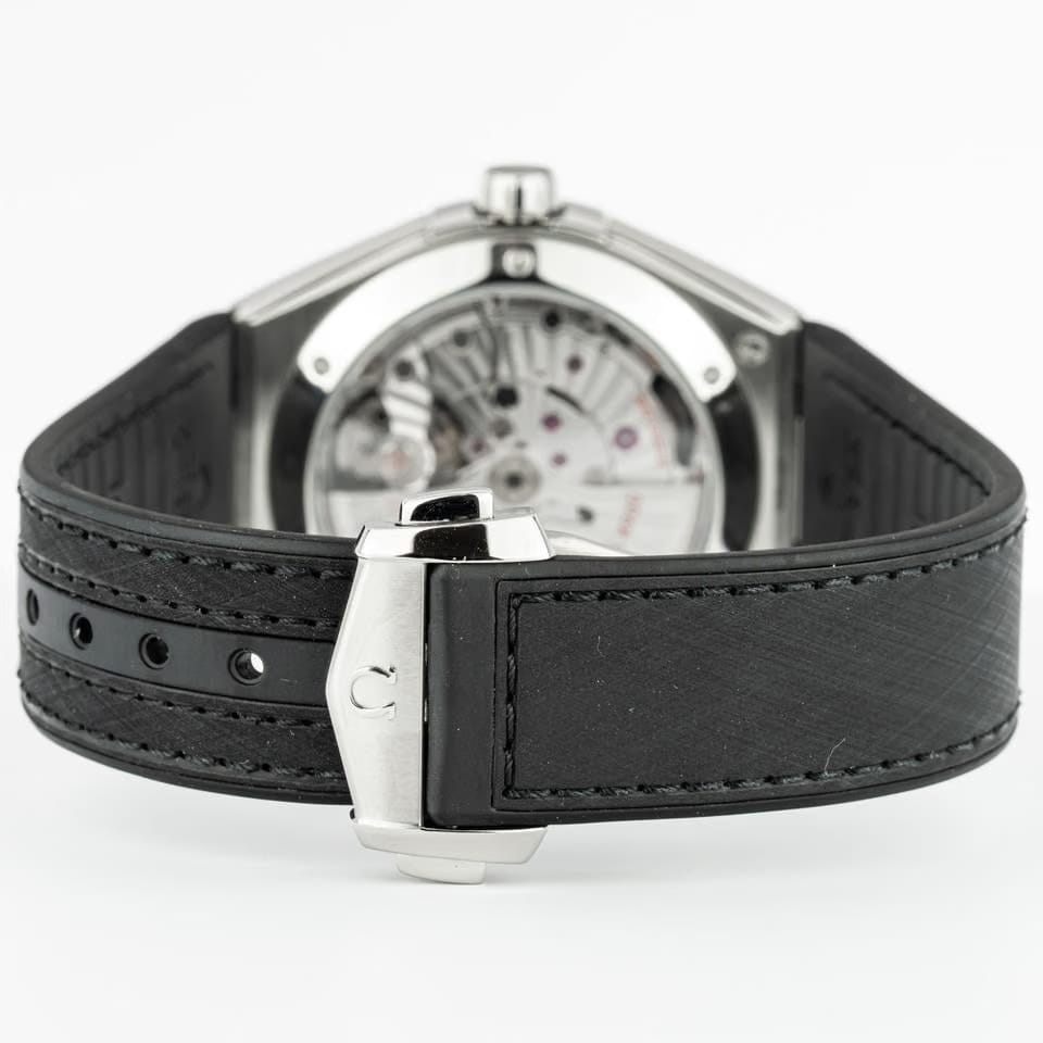 Omega Constellation131.12.41.21.06.001 / Master Chronometer / Co-Axial / 41mm / Box&Papers Anti-magnetic Date Time zone Transparent caseback