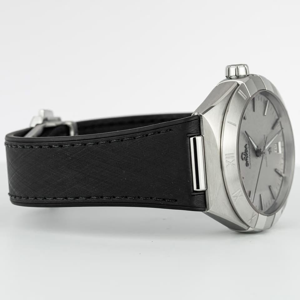 Omega Constellation131.12.41.21.06.001 / Master Chronometer / Co-Axial / 41mm / Box&Papers Anti-magnetic Date Time zone Transparent caseback