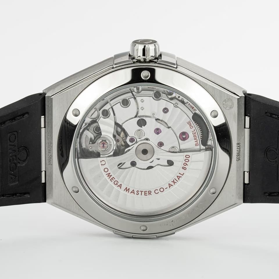 Omega Constellation131.12.41.21.06.001 / Master Chronometer / Co-Axial / 41mm / Box&Papers Anti-magnetic Date Time zone Transparent caseback