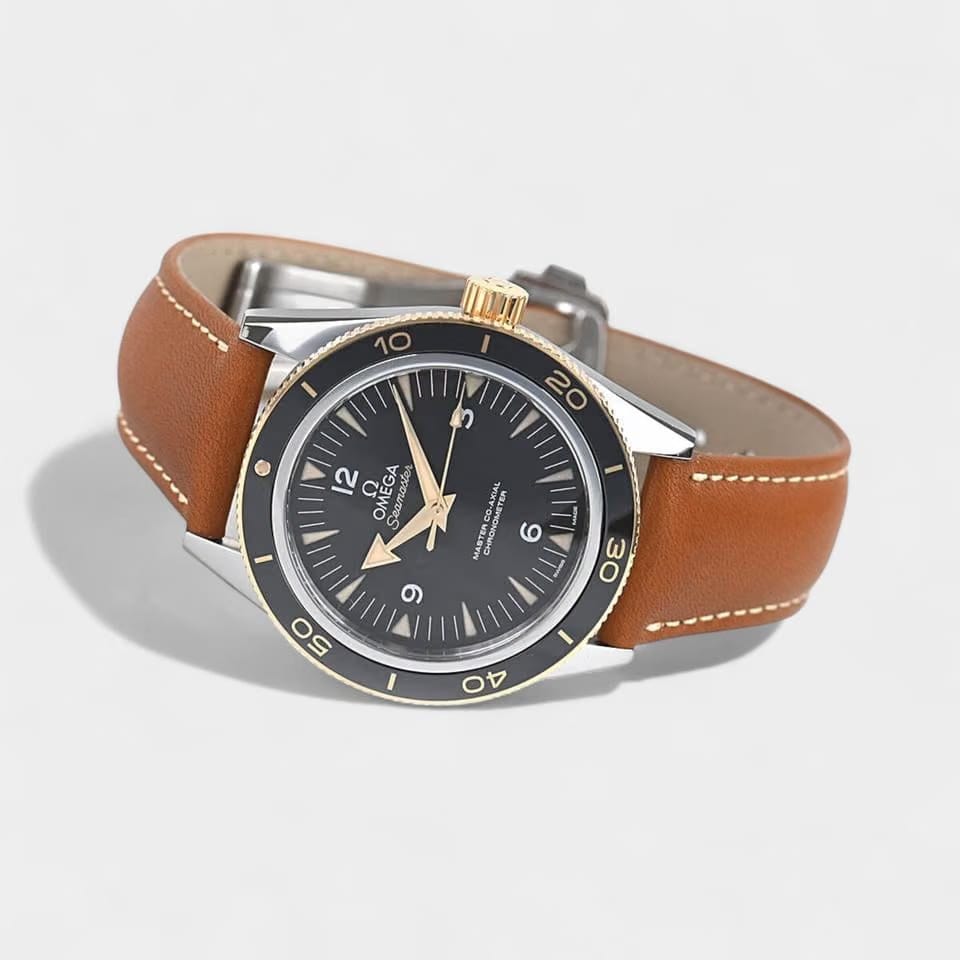 Omega Seamaster 300 Master Co-Axial Chronometer / Steel&Yellow Gold / 41.0 mm / 233.22.41.21.01.001