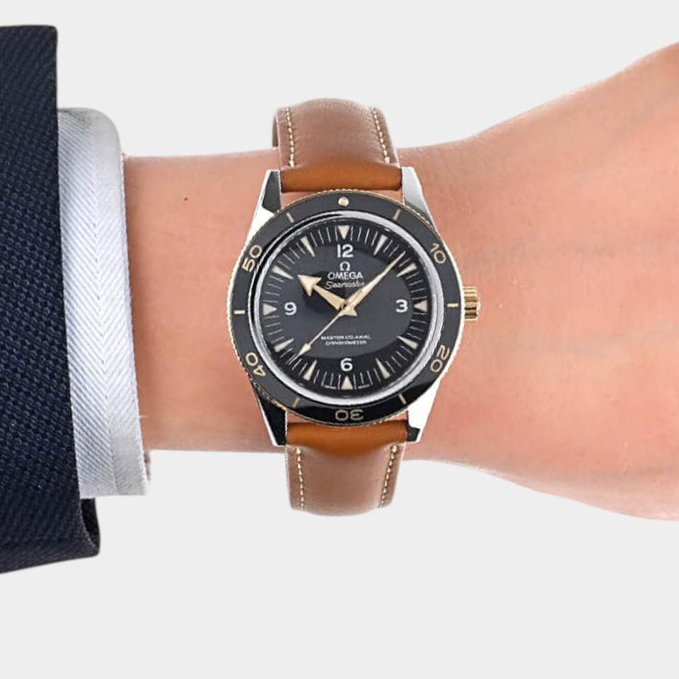 Omega Seamaster 300 Master Co-Axial Chronometer / Steel&Yellow Gold / 41.0 mm / 233.22.41.21.01.001