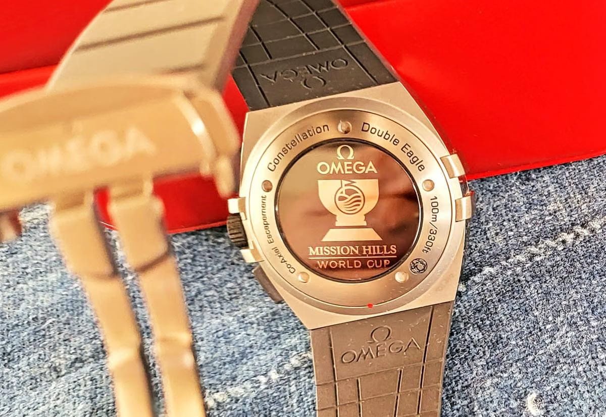 Omega Constellation Double Eagle Chronograph Double Eagle Titanium 41mm