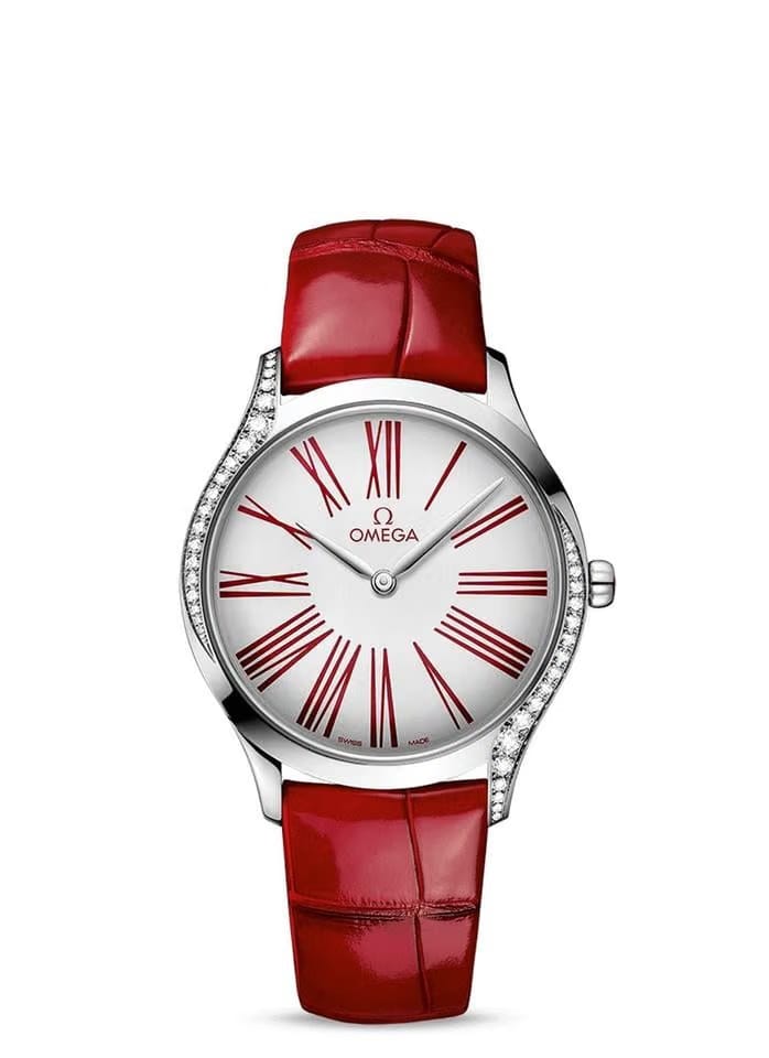 Omega De Ville Trésor428.18.36.60.04.002 DE VILLE TRÉS OR QUARTZ 36 MM WATCH