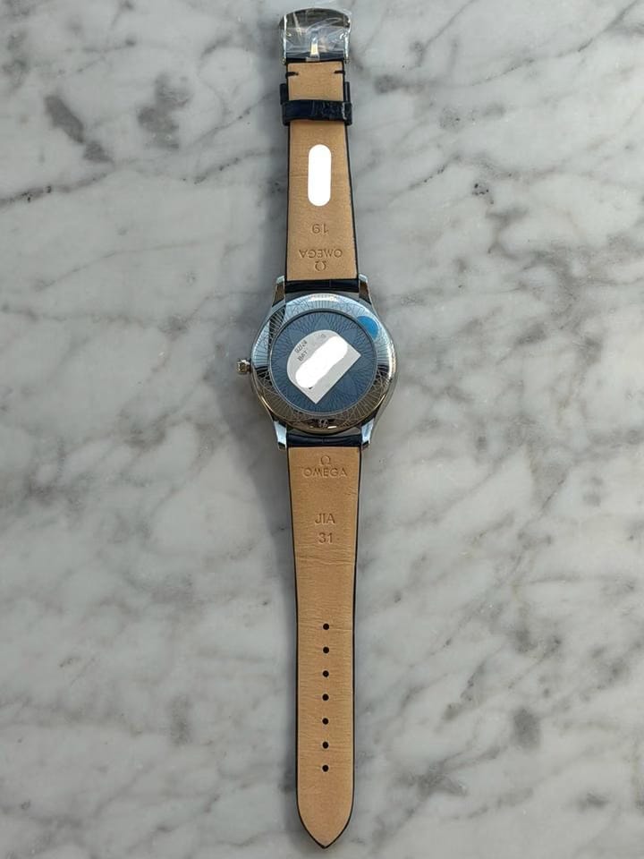 Omega De Ville TréSor Unworn De Ville TréSor 39mm Blue Dial Diamond Bezel 428.18.39.60.03.001