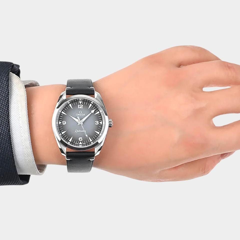 Omega Seamaster Railmaster Steel / 38 mm / Box&Papers / 235.12.38.20.06.001