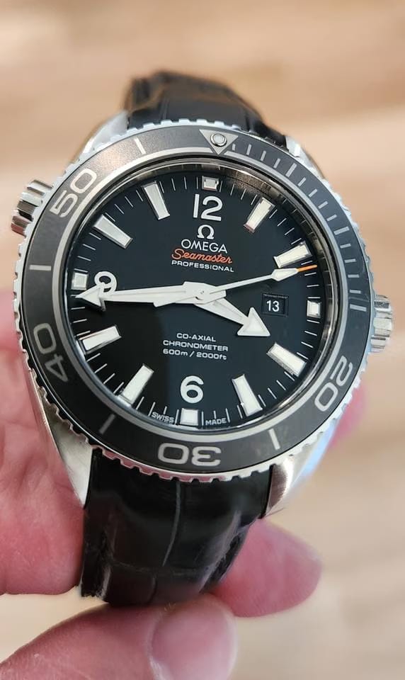 Omega Seamaster Planet Ocean600m 37.5mm Midsize Watch NEW UNWORN
