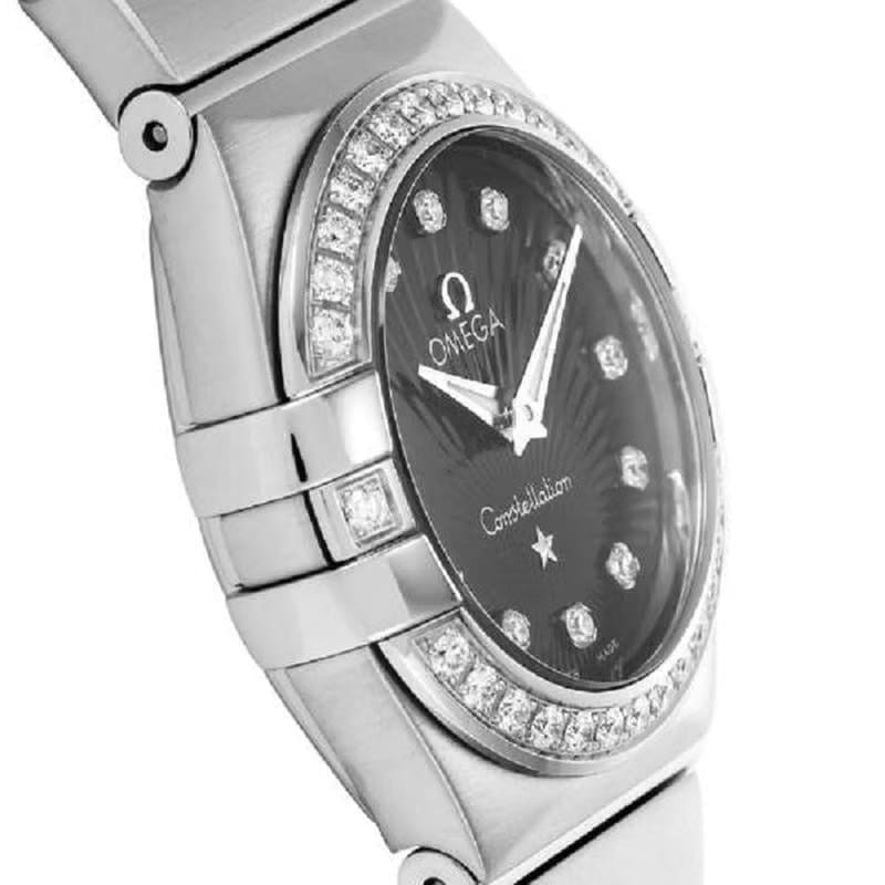 Omega Constellation Quartz24 MM STEEL ON STEEL 123.15.24.60.51.001 BC