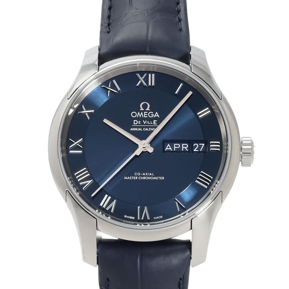 Omega De Ville Hour Vision433.13.41.22.03.001 Automatic Steel New