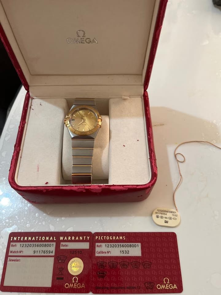Omega Constellation Quartz Full set