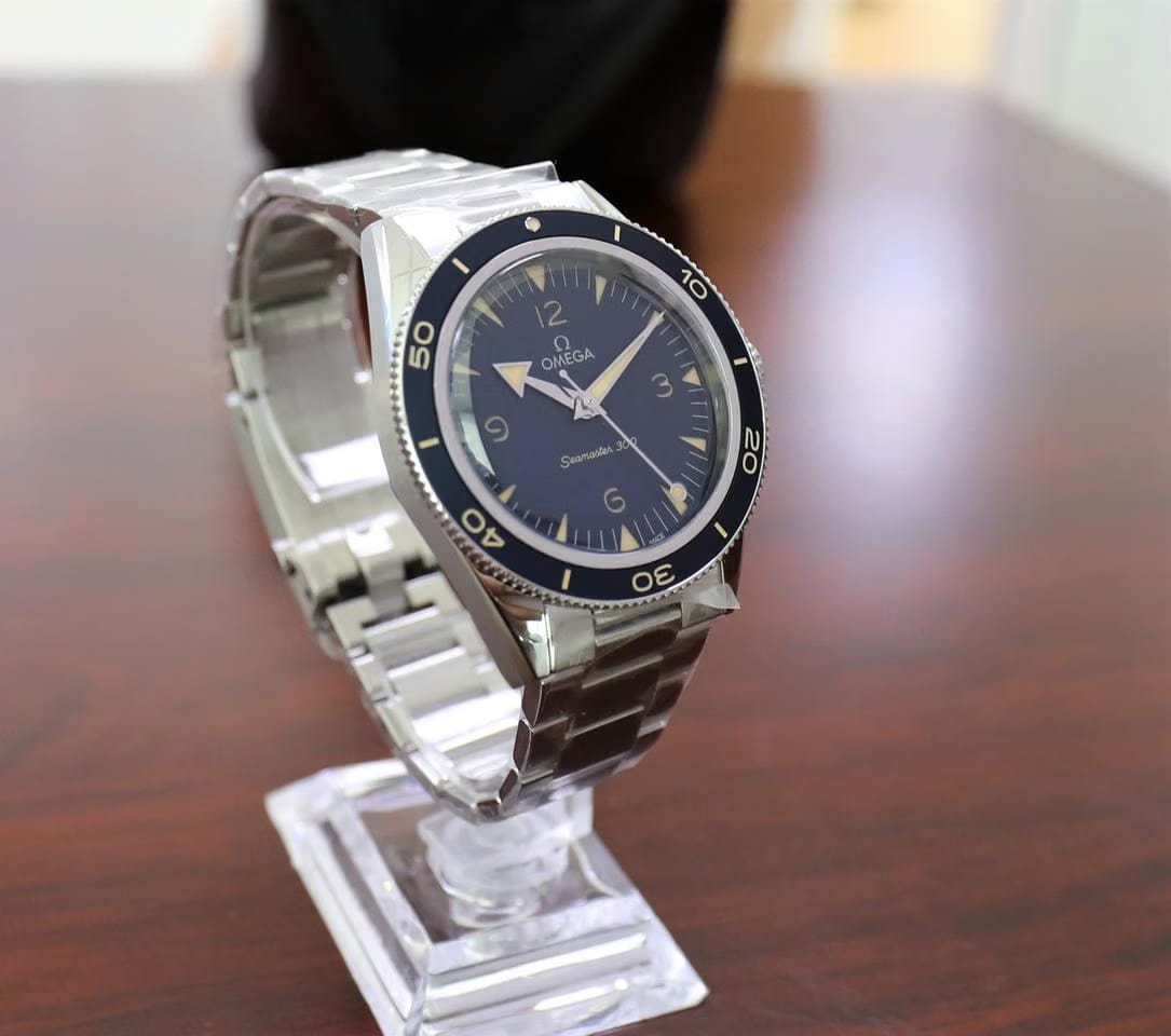 Omega Seamaster 300 Blue Sandwich dial - 2021 - New