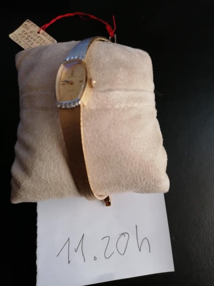 Omega Genèvecocktailwatch gold with diamonds