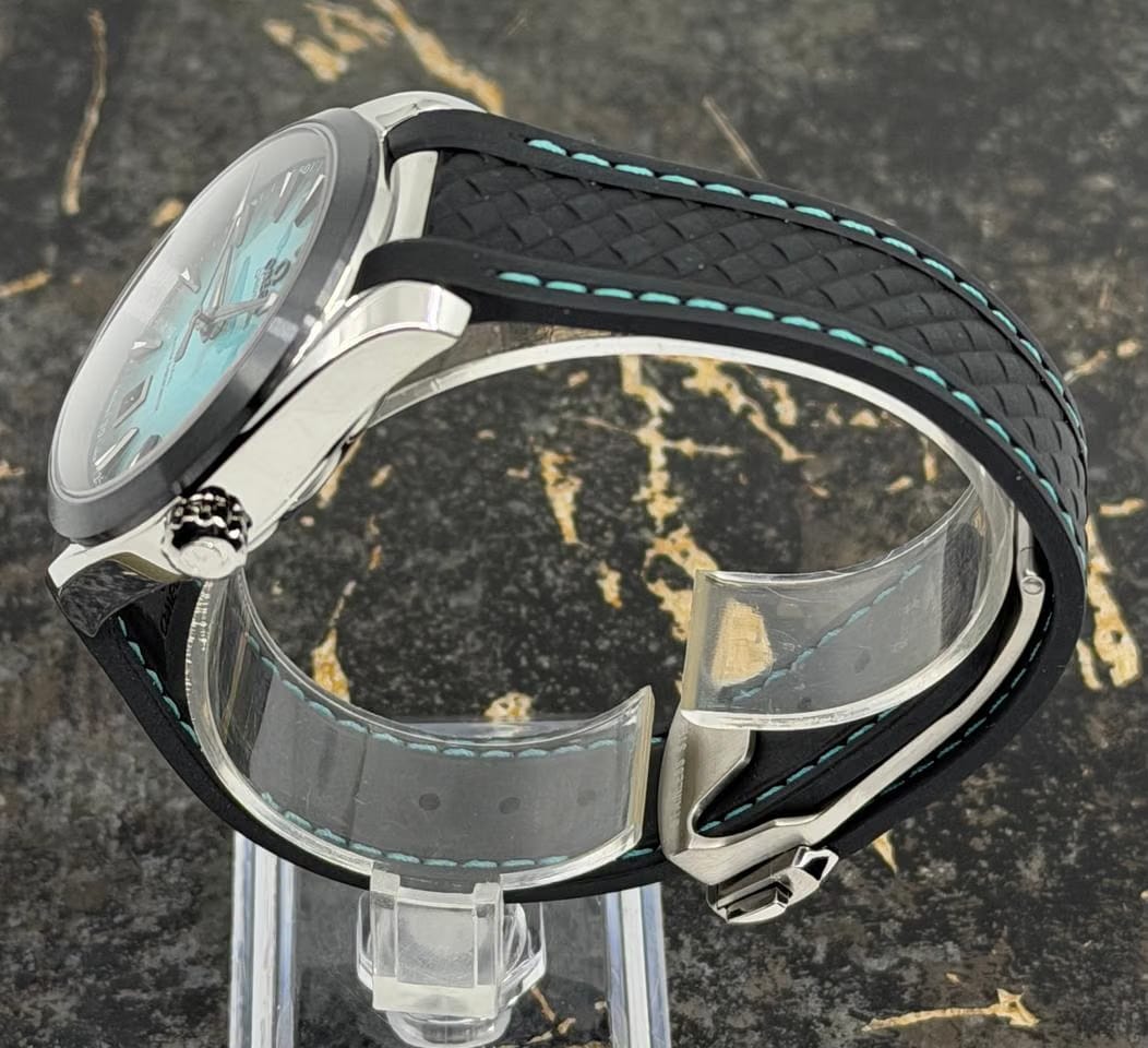 Omega Seamaster Aqua Terra New 2026 - Seamaster Aqua Terra 150 M - 38 mm - Turquoise - Rubber