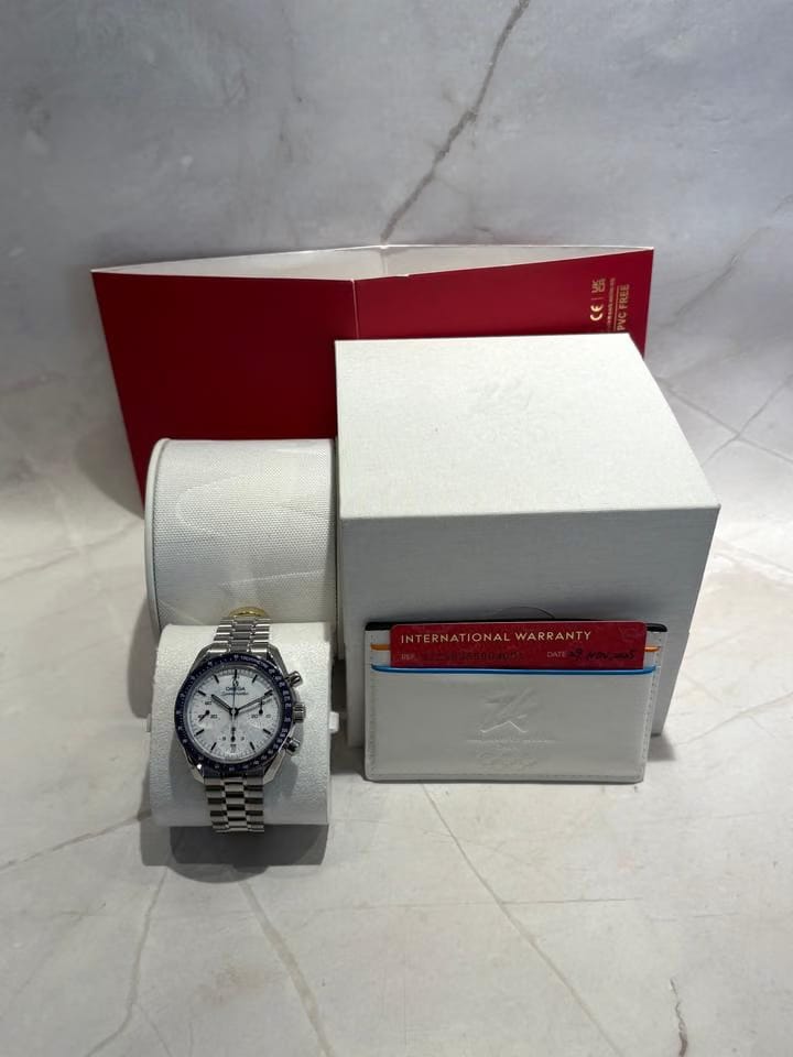 Omega Speedmaster38 Automatic Milano Cortina OL 2026 - 522.30.38.50.04.001 - Unworn