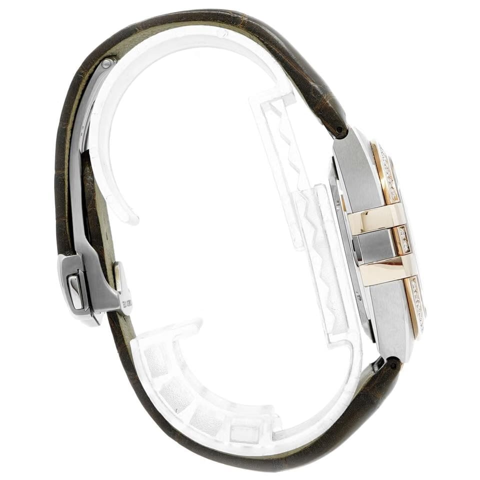 Omega Constellation36mm Steel & Sedna Gold Diamonds 131.28.36.20.63.001 Unworn - Inventory 8706