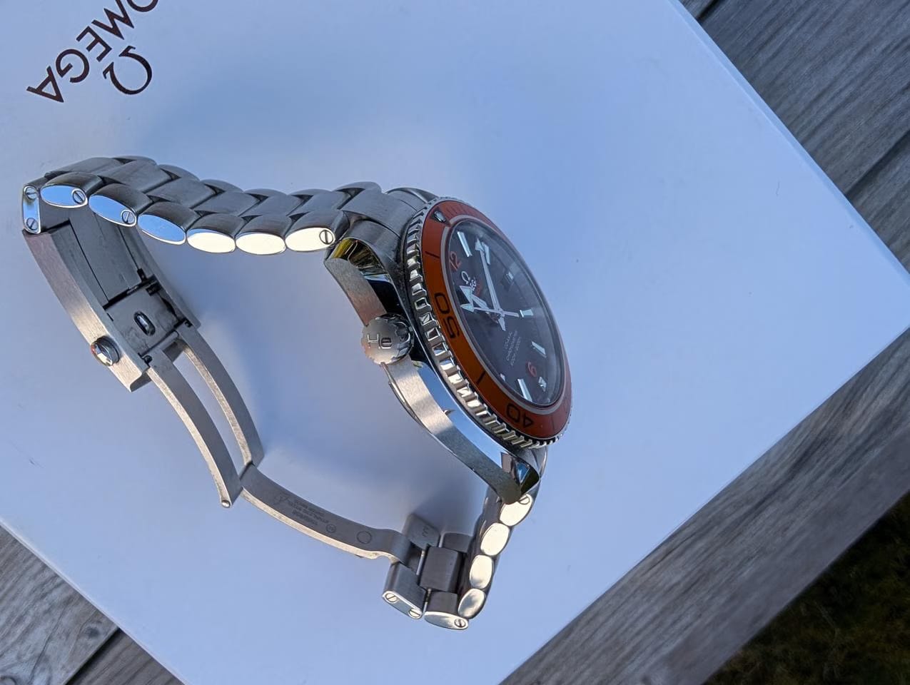 Omega Seamaster Planet Ocean Professional Orange Brand New Old Stock