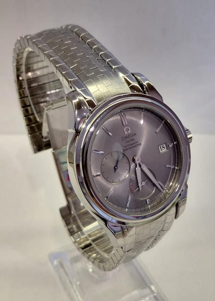 Omega De Ville Co-Axial Power Reserve NEW! Armadillo Bracelet