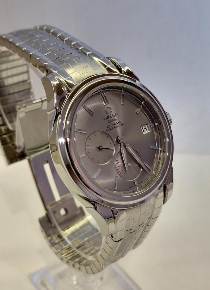 Omega De Ville Co-Axial Power Reserve NEW! Armadillo Bracelet