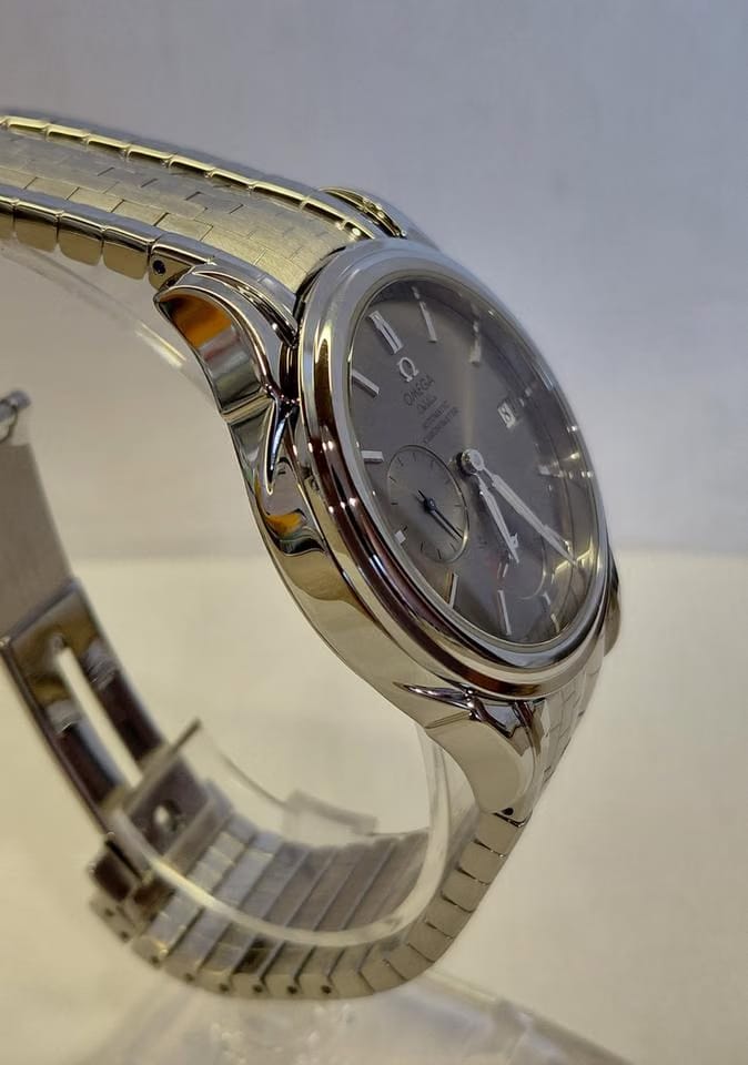 Omega De Ville Co-Axial Power Reserve NEW! Armadillo Bracelet