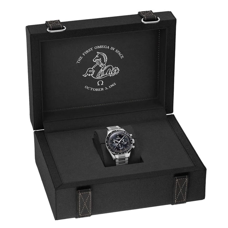Omega Speedmaster In Space Speedmaster Blk dial 39 mm 310.30.40.50.06.001 Steel on steel bracelet