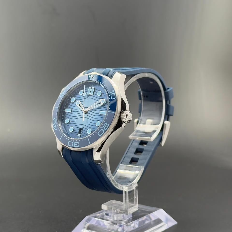 Omega Seamaster Diver 300 MCo-axial Summer Blue Seamaster New and Unworn II Fullset