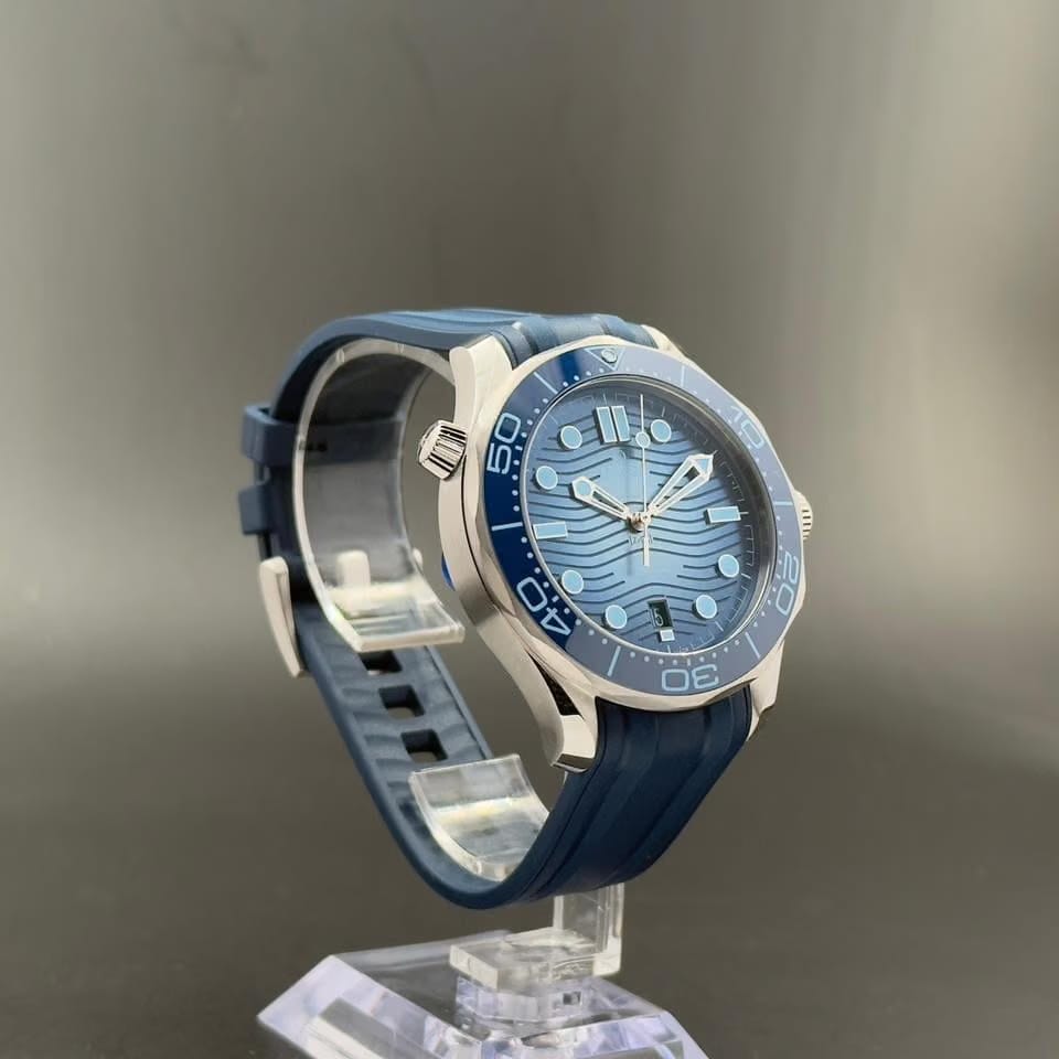 Omega Seamaster Diver 300 MCo-axial Summer Blue Seamaster New and Unworn II Fullset
