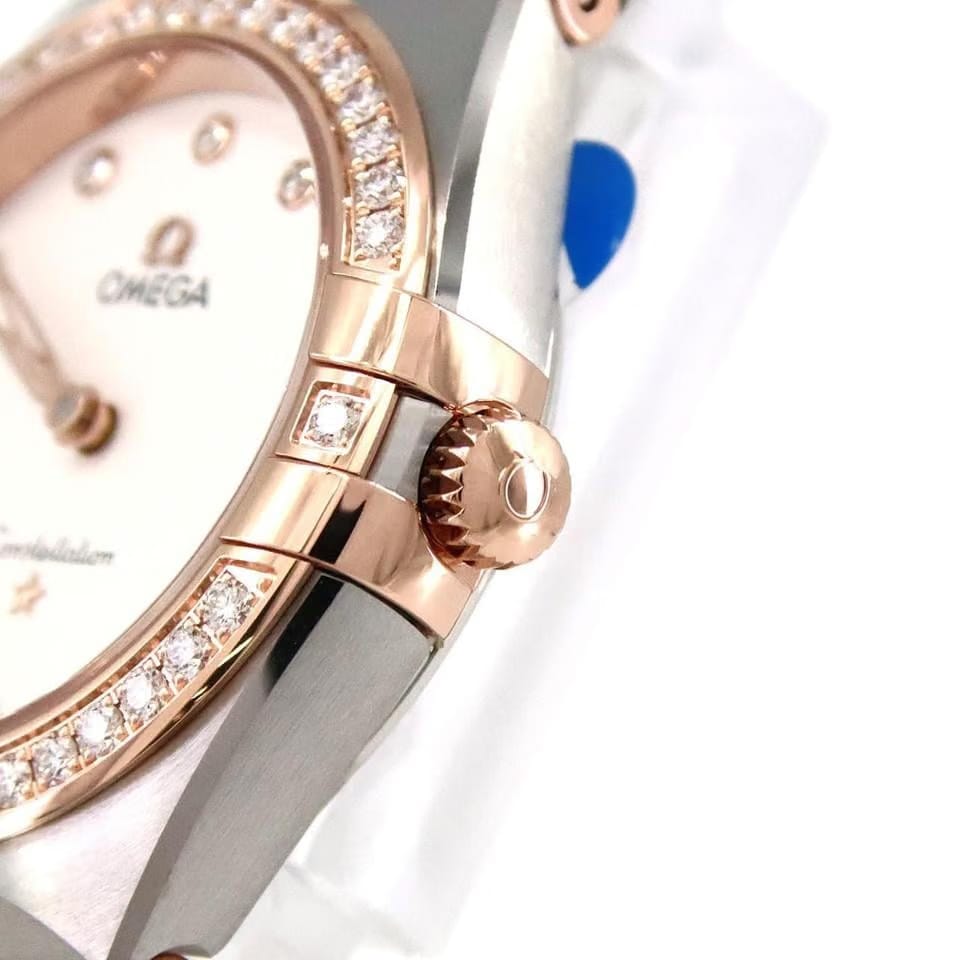 Omega Constellation Quartz131.25.28.60.52.001 Quartz Rose gold and steel Like new & unworn