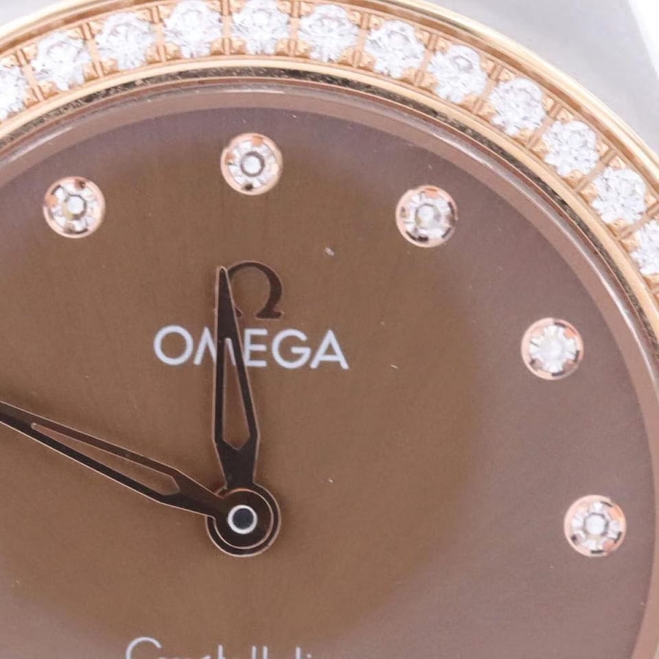 Omega Constellation Quartz131.25.28.60.63.001 Quartz Rose gold and steel Like new & unworn