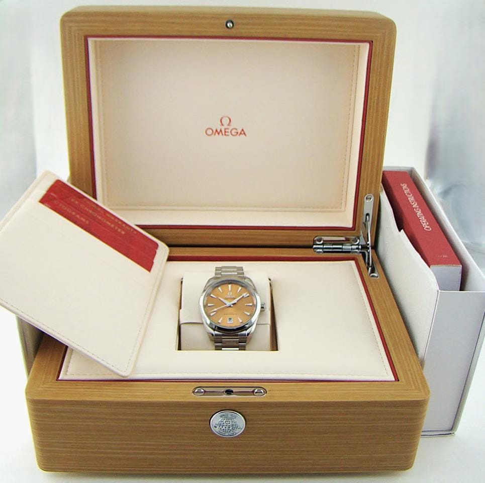 Omega Seamaster Aqua Terra150 M New. Complete Set. Omega Warranty