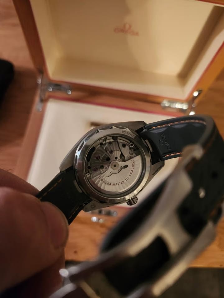 Omega Seamaster Aqua Terrawith box and original bill